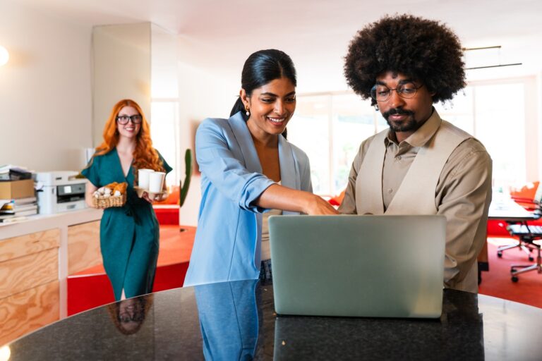 Front desk concierge vs doorman roles illustrated in condominium setting